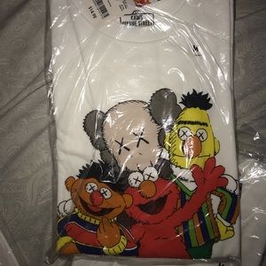 Uniqlo Kaws Sesame Street Bert Ernie Elmo